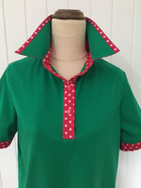 Image 2 of The Gertie Polo Top