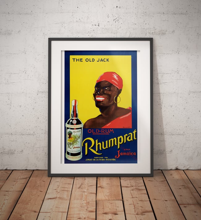 Rhumprat | Bonaparte | 1920 | Vintage Ads | Wall Art Print | Vintage Poster