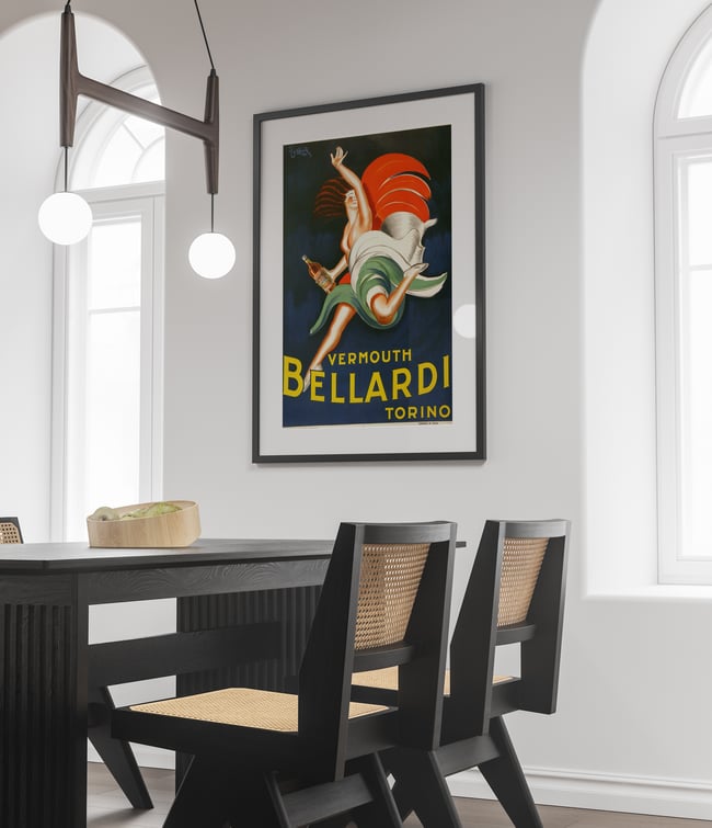Vermouth Bellardi Torino | Leonetto Cappiello | 1927 | Vintage Ads | Wall Art Print | Vintage Poster