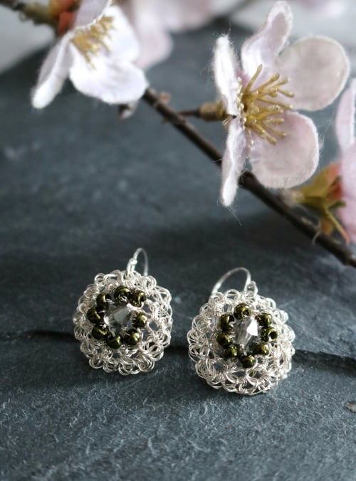 Image of PHOOL Earrings - Gypsophila