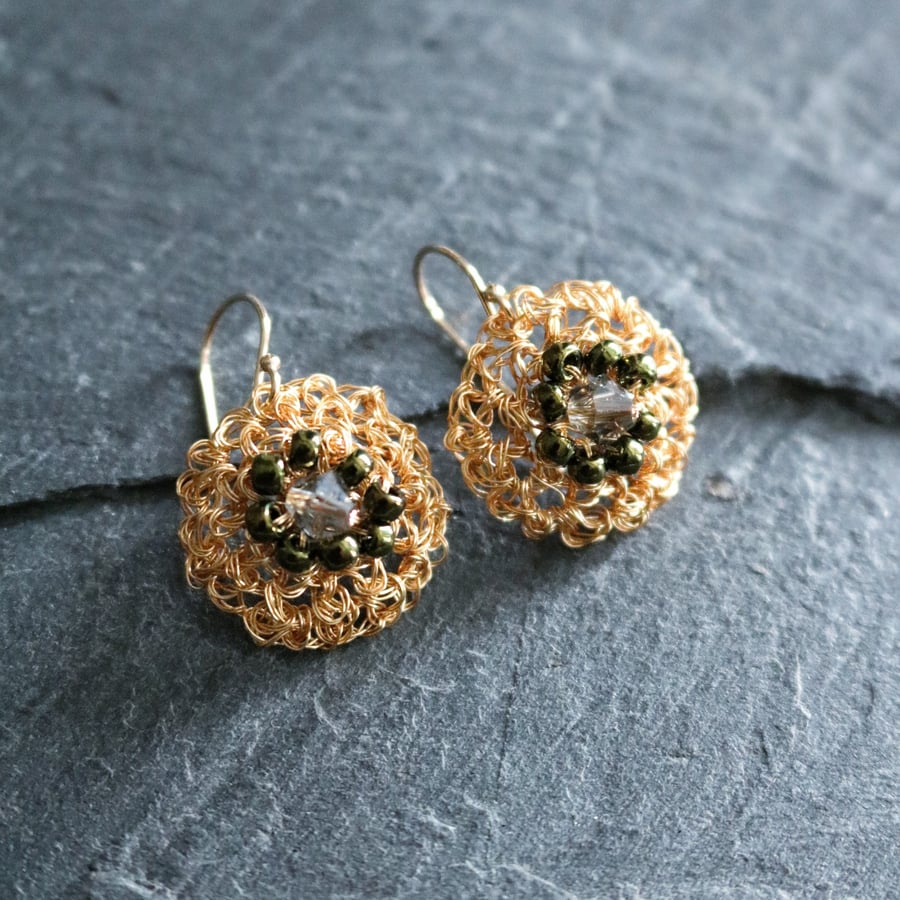 Image of PHOOL Earrings - Sunflower