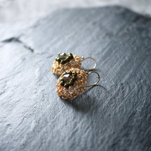 Image of PHOOL Earrings - Sunflower