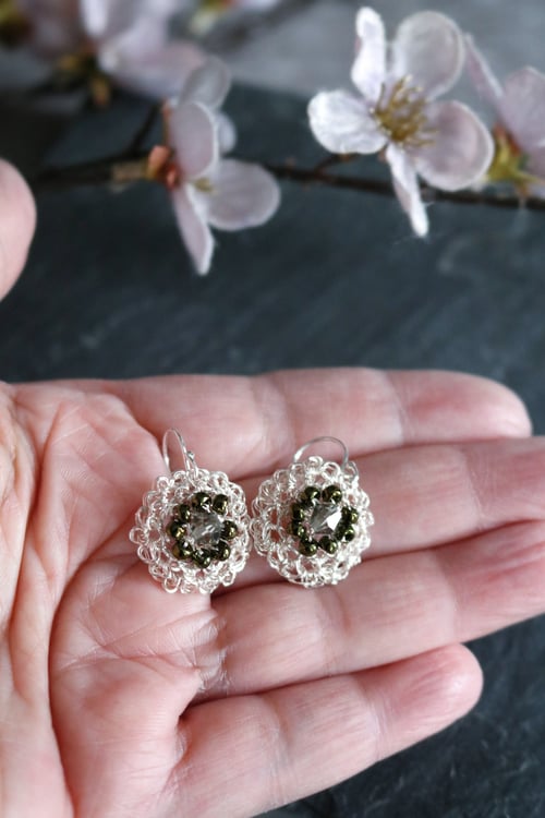 Image of PHOOL Earrings - Gypsophila