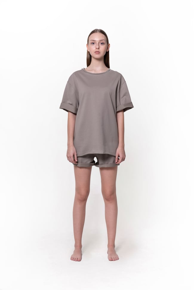 Comfy Shorts Women - Coffee