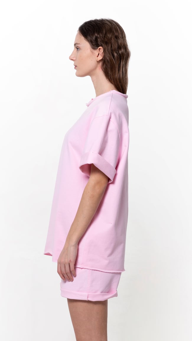 Comfy Tee Women - Baby Pink