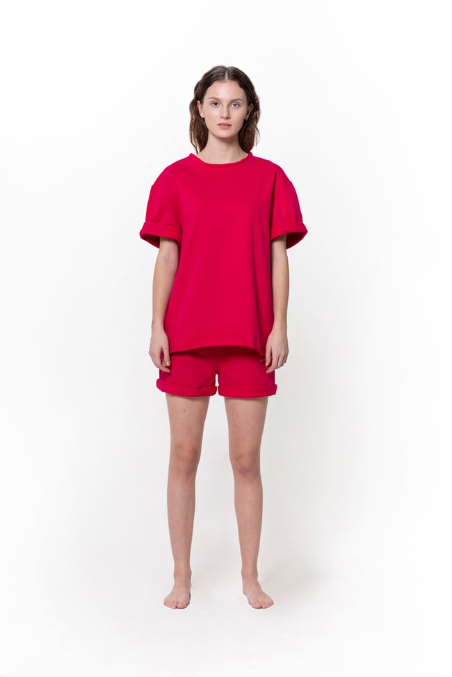 Comfy Shorts Women - Hot Pink