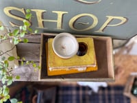 Image 2 of Chippy Vintage Yellow Tray