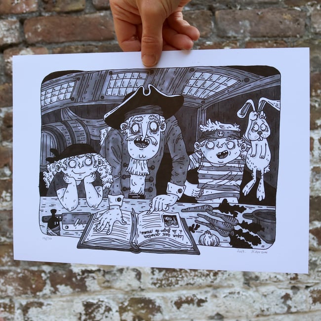 "Lou William & Sam" Print