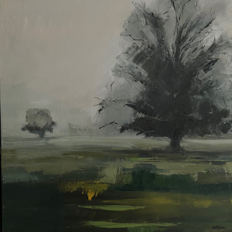 Image of Portrait of a Tree in Mist