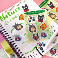 Nature Friends Stickersheet