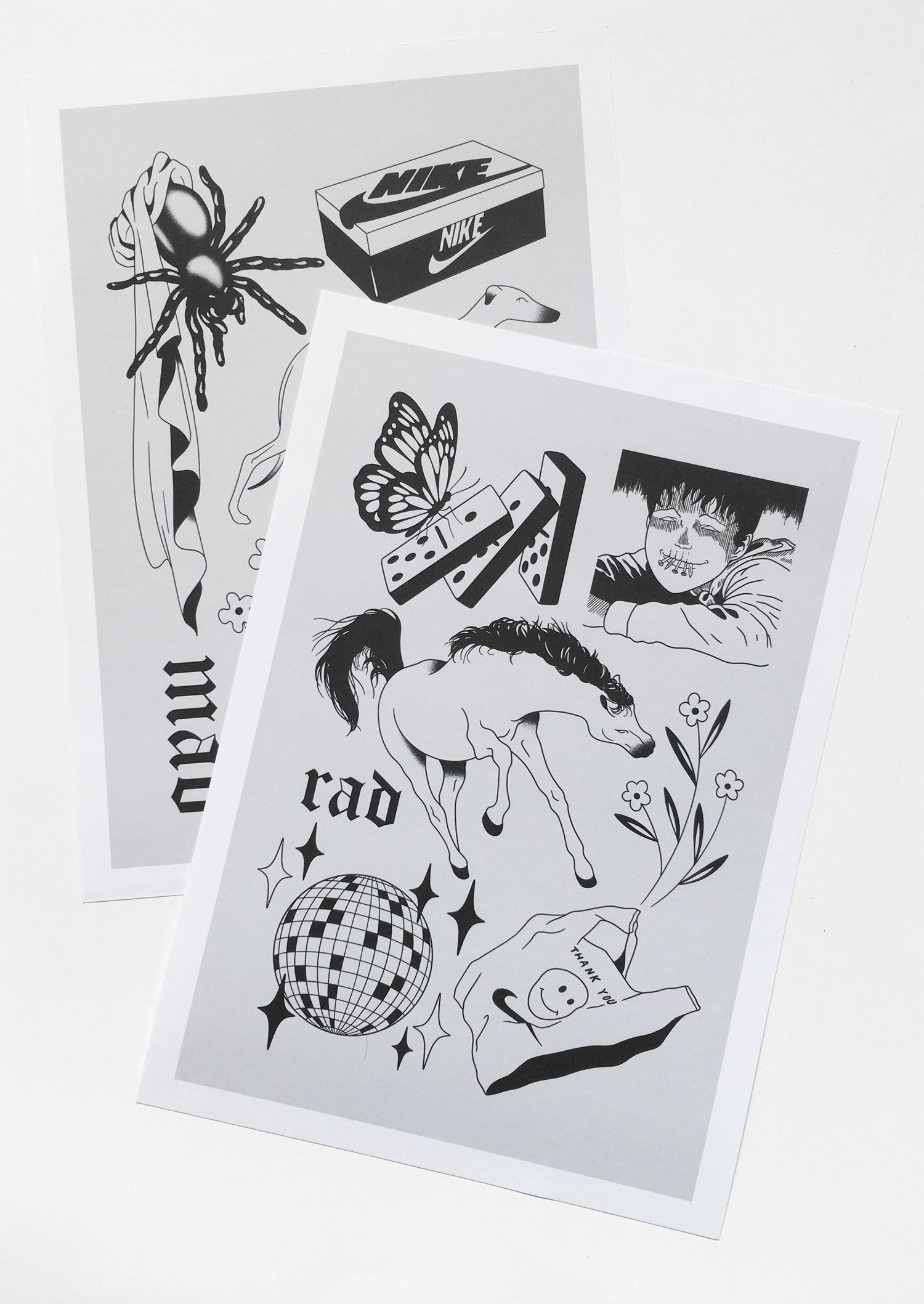 A4 Flash Sheet Prints