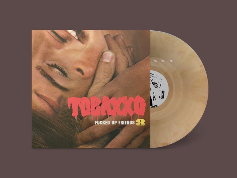 Image of TOBACCO "Fucked Up Friends 3" Tan Marble Vinyl