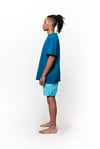 Comfy Shorts Men - Aqua