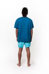 Comfy Shorts Men - Aqua