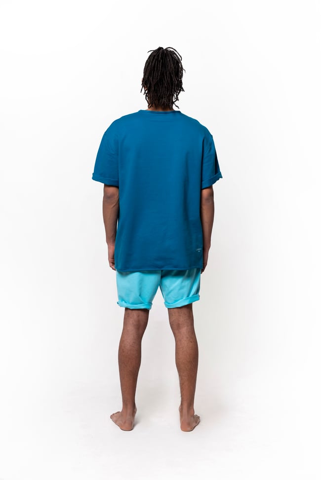 Comfy Shorts Men - Aqua