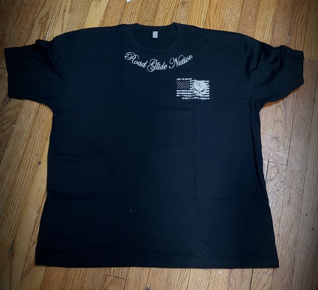 Road Glide OG short sleeve t (silver ink)