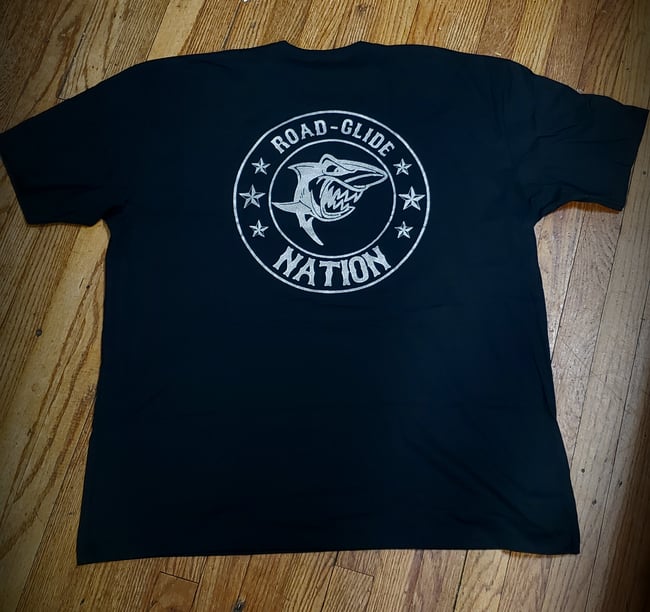 Road Glide OG short sleeve t (silver ink)