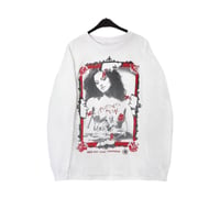 Image 1 of *Rare* Red Hot Chili Peppers 1991 'Mothers Milk x BSSM' White Longsleeve Shirt