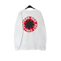 Image 2 of *Rare* Red Hot Chili Peppers 1991 'Mothers Milk x BSSM' White Longsleeve Shirt