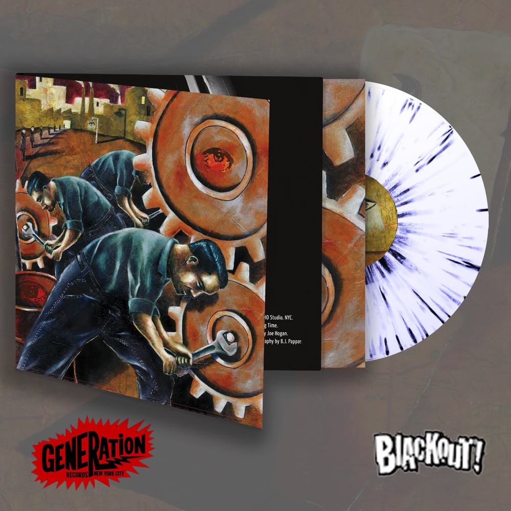 Image of Killing Time-The Method LP Blue/White Yankees Splatter Generation Records  Exclusive Colored Vinyl