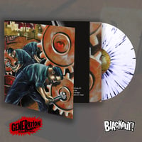 Killing Time-The Method LP Blue/White Yankees Splatter Generation Records  Exclusive Colored Vinyl