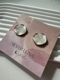Image 7 of Circle earrings 圆形耳钉