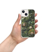 Image 18 of Flora and Fauna Goblincore Grunge Snails and Moss Clear Case for iPhone®