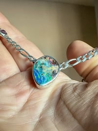 Image 6 of Day Dream Necklace | Australian Boulder Opal & Winza Sapphire 