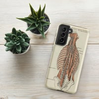 Image 25 of Antique Anatomical Drawing Spine Musculature Tough case for Samsung®