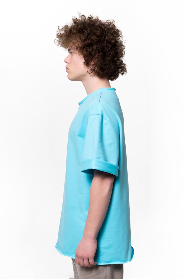 Comfy Tee Men - Aqua