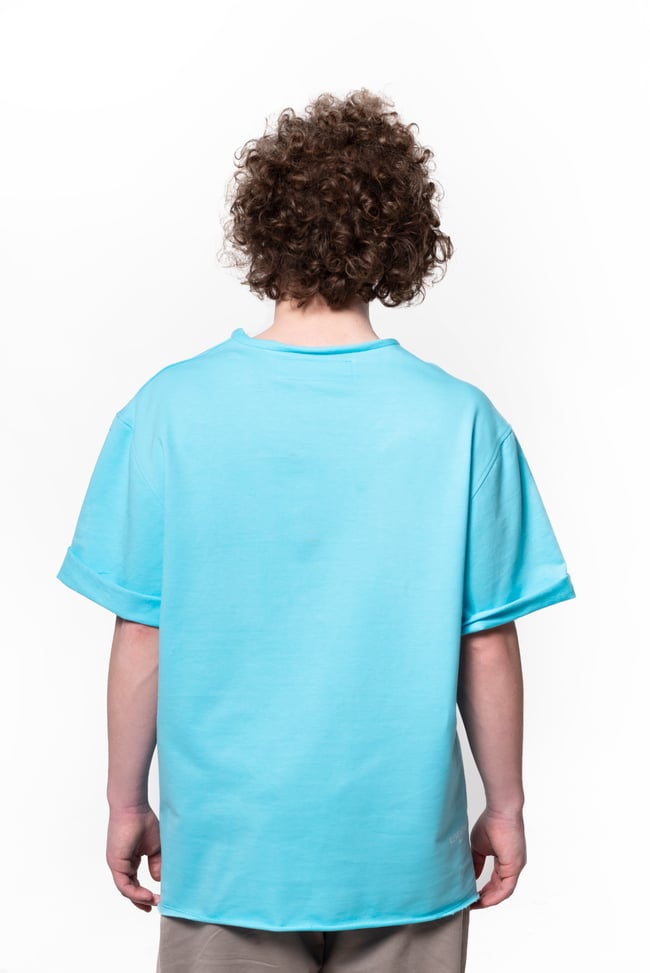Comfy Tee Men - Aqua