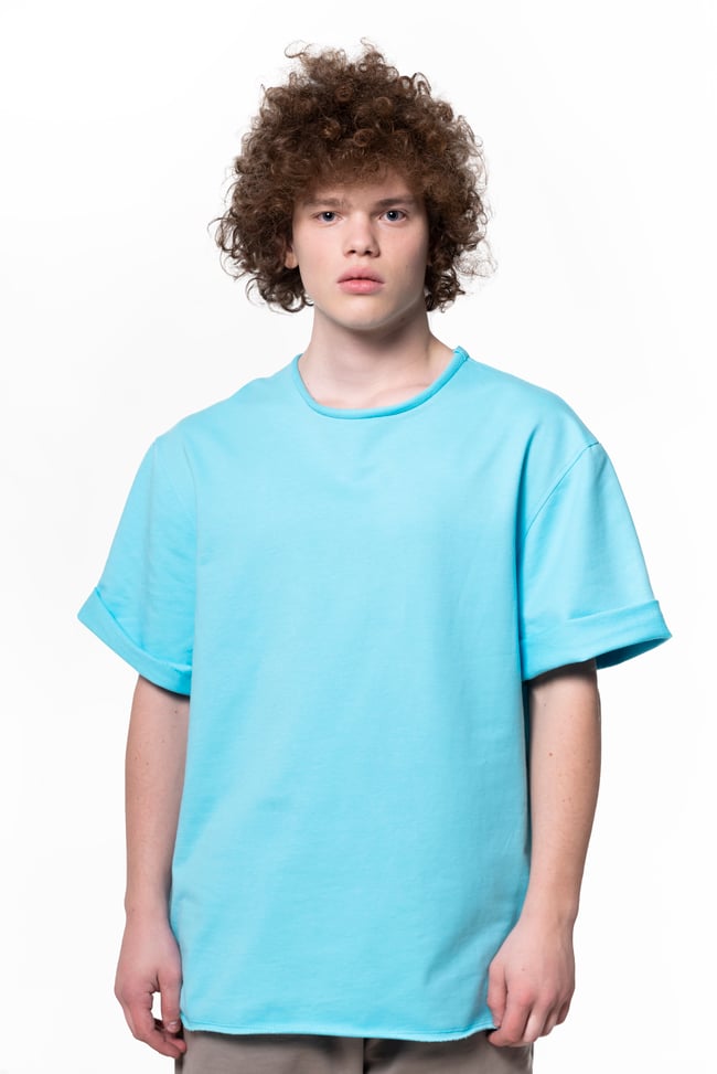 Comfy Tee Men - Aqua