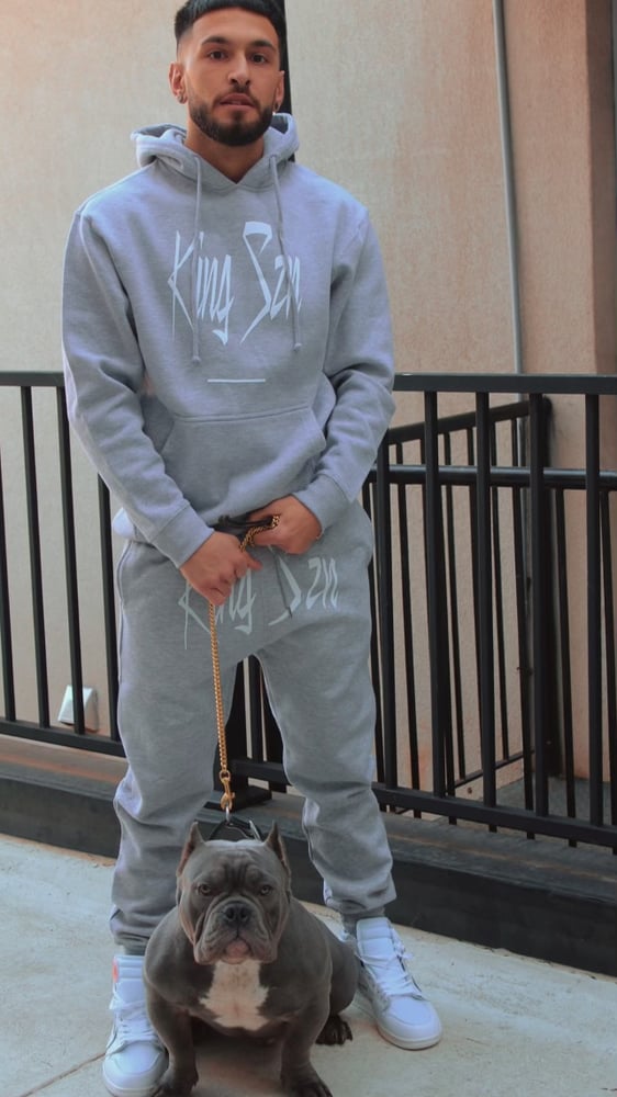 Image of GREY KING SZN HOODIE
