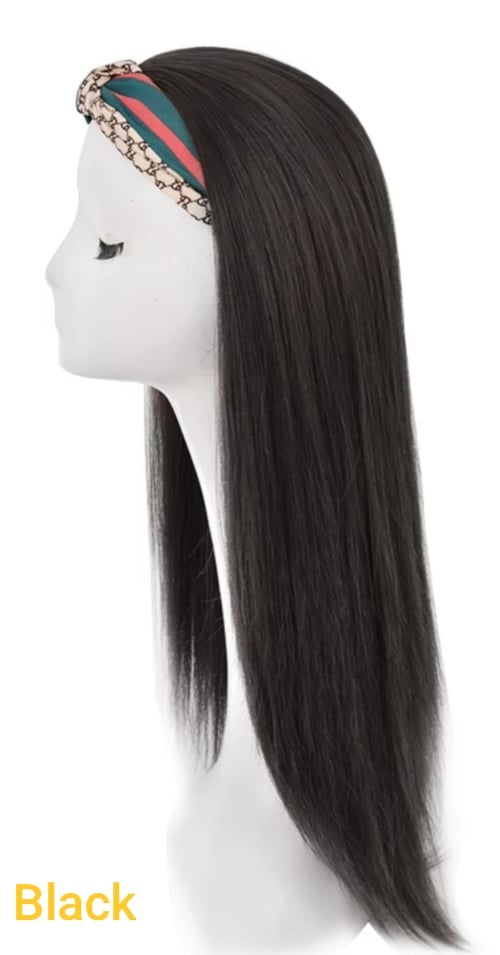 Casual Headband Wig