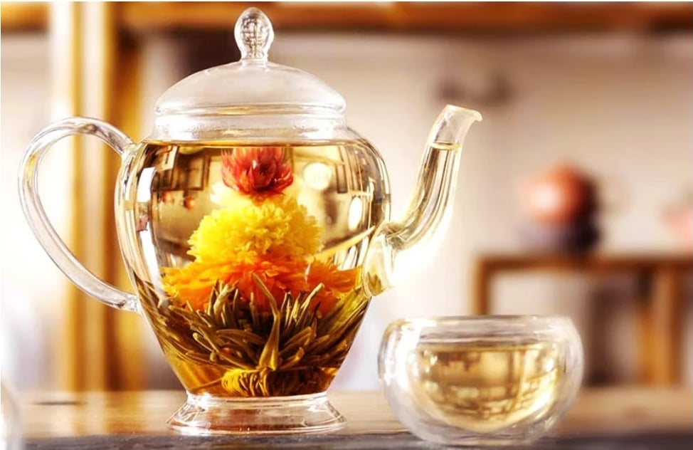 Blooming Tea Set, Complete Blooming Tea Gift Set