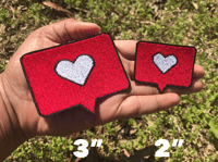 Image 2 of Heart Icon Patch