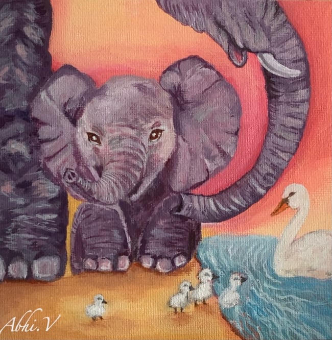 'Hold on Tight' [fine art print]