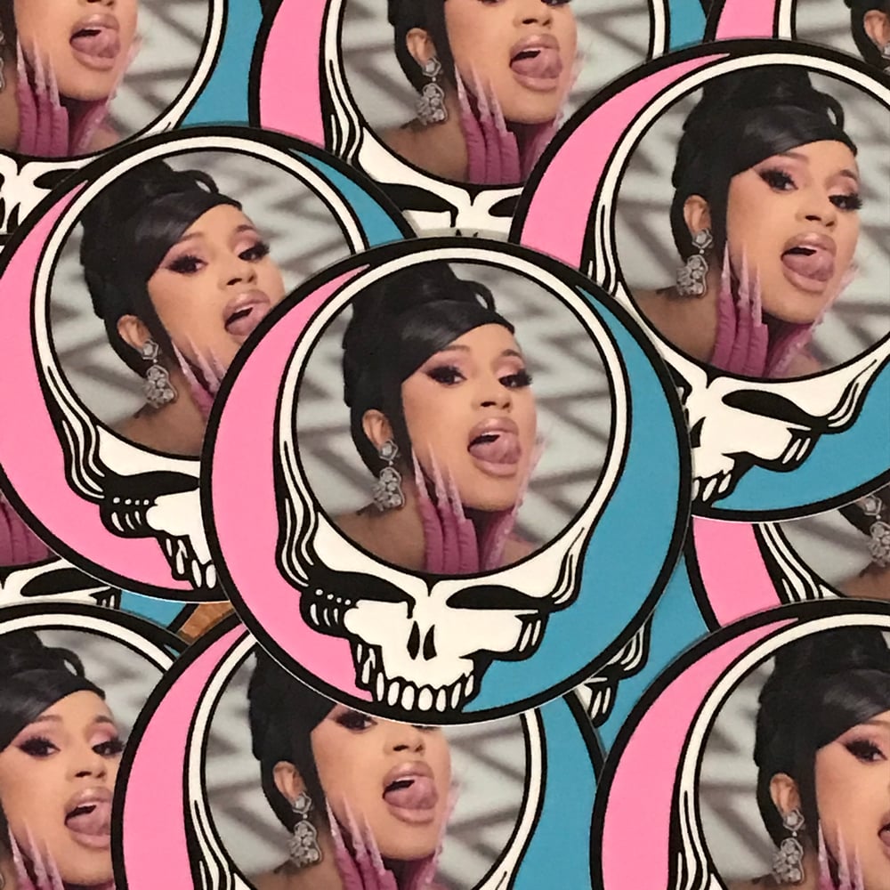 GRATEFUL B STICKER SET **