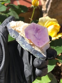 Image 3 of AMETHYST POINT IN MATRIX  - BRAZIL 