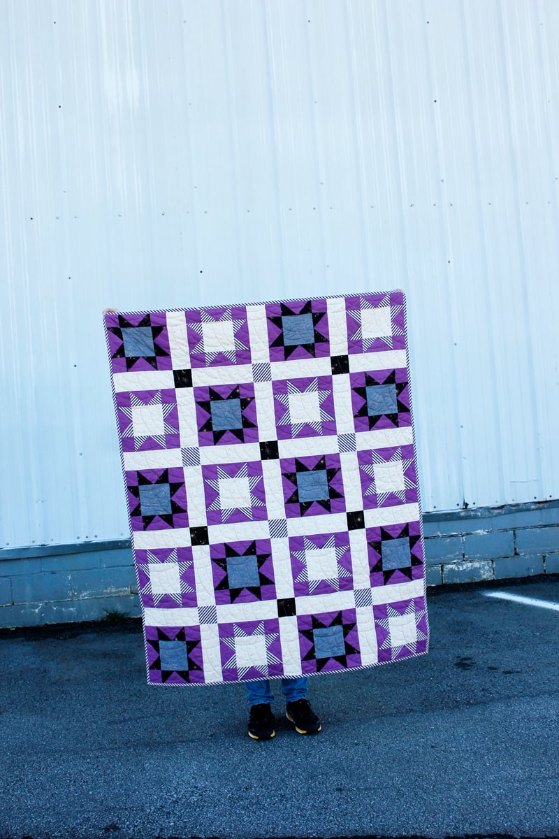 Image of the SIMPLE STARS QUILT pattern