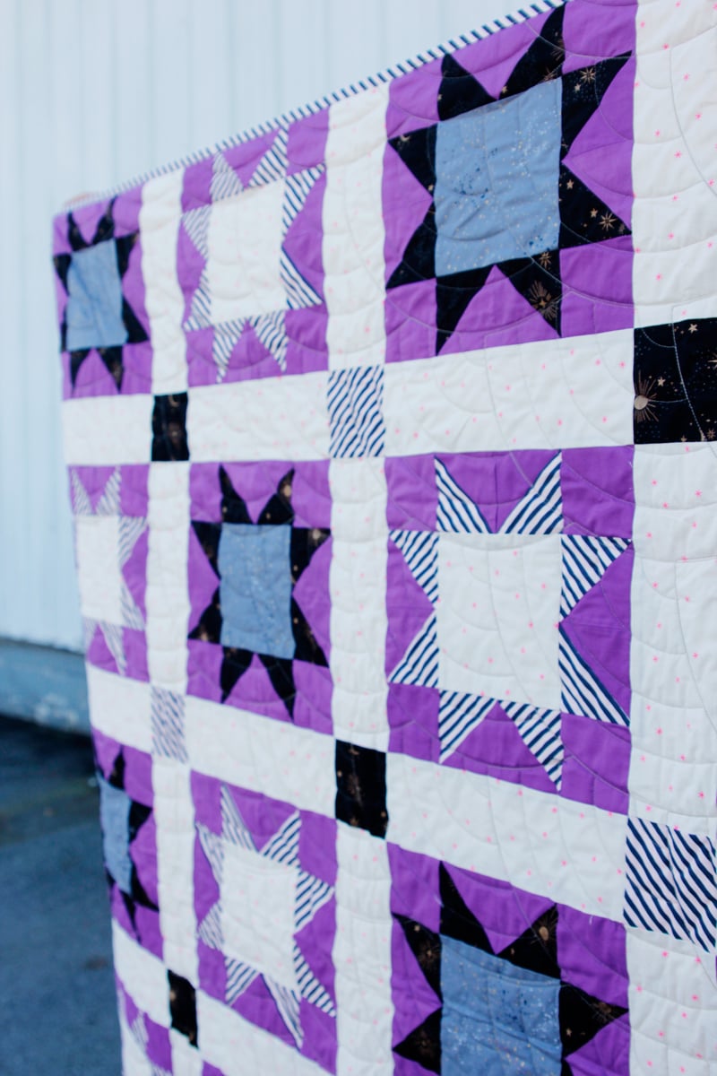 Image of the SIMPLE STARS QUILT pattern