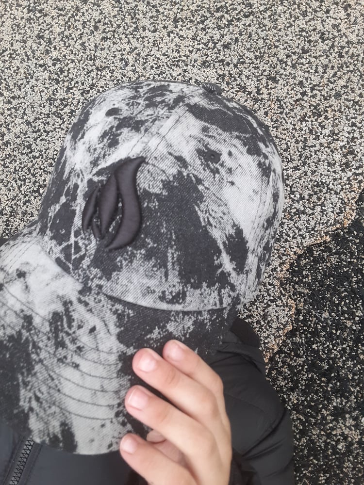 Image of "Kamikaze Denim" Cap (Ash Wash Denim) 
