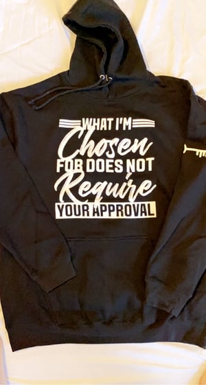 “Does Not Require” Black Hoodie