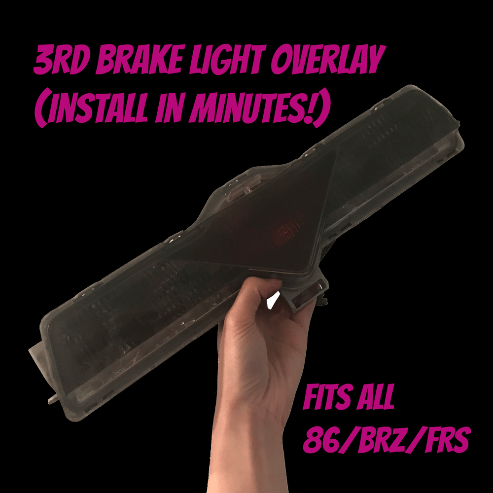 FRS / BRZ / 86 3rd Brake Light Overlay