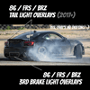 FRS / BRZ / 86 3rd Brake Light Overlay