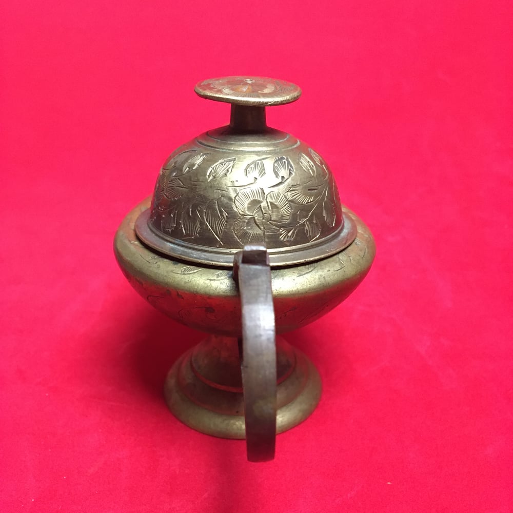 Decorative Brass Oil Lamp