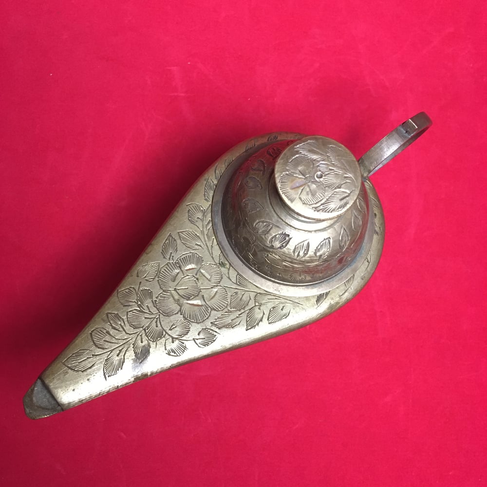 Decorative Brass Oil Lamp