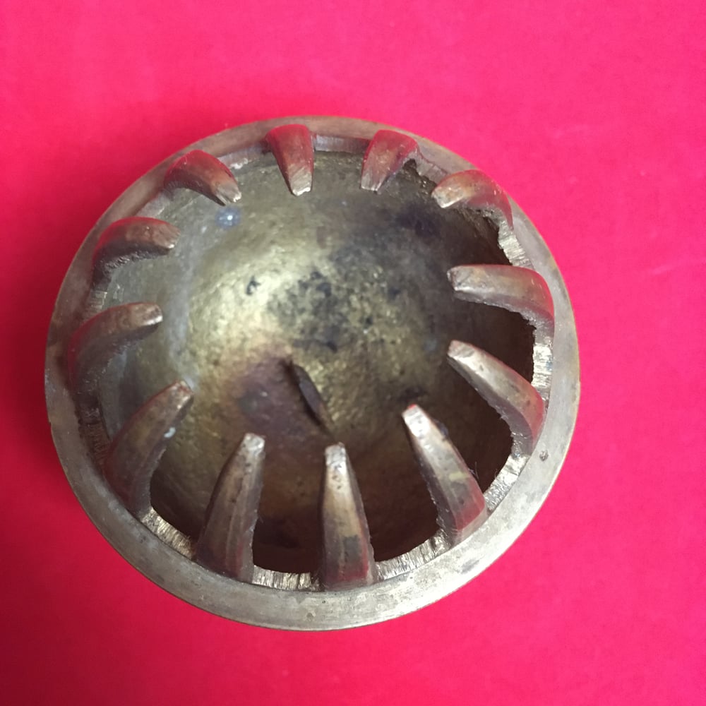 Decorative Brass Oil Lamp