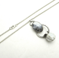 Image 2 of Victorian Frozen Charlotte Necklace