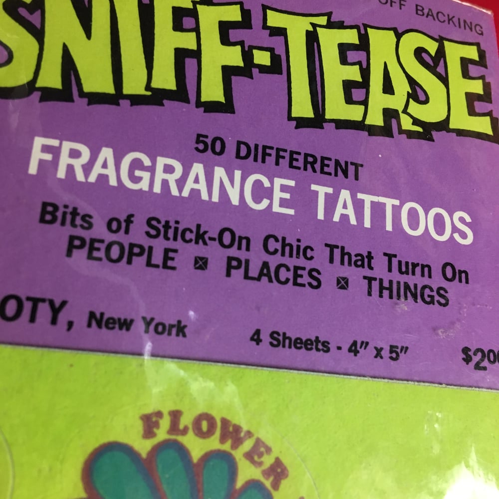 Sniff-Tease Fragrance Tattoos